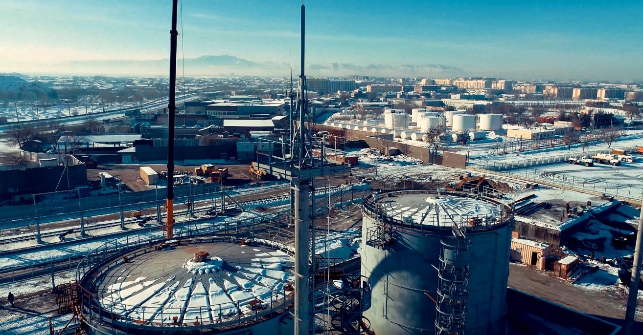 Enter Engineering строит крупный терминал хранения нефтепродуктов для обслуживания химического комплекса в Узбекистане