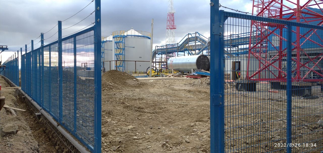 ГазЭнергоСервис-Урал производит капитальный ремонт наружных сетей водопровода Карашурского УПХГ.