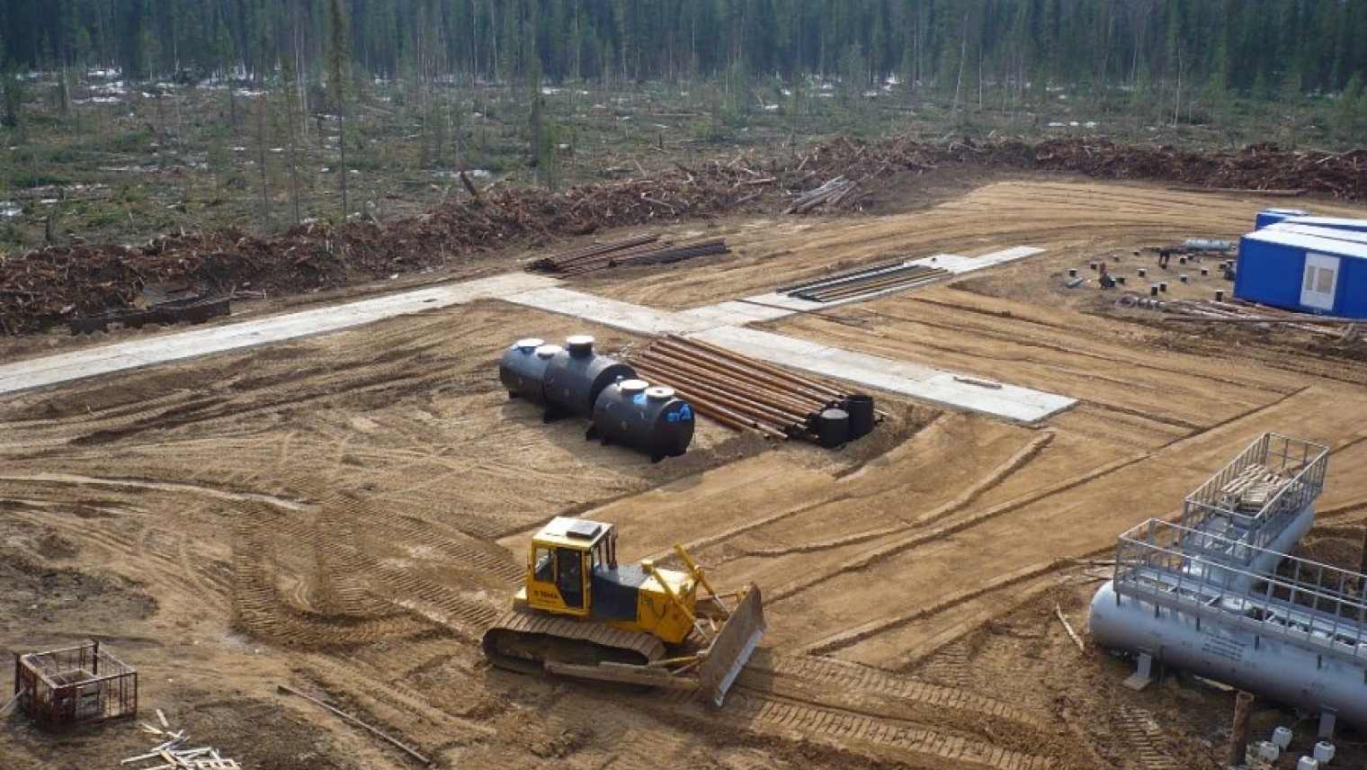 Лукойл Ритэк построит новый центральный пункт сбора нефти на Средне-Назымское месторождение