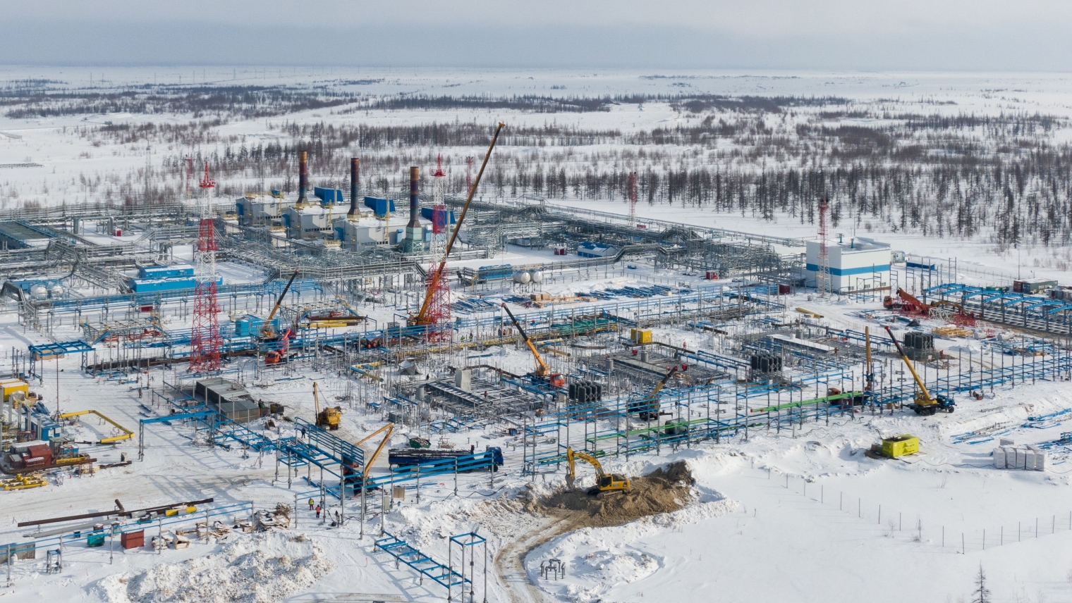 «ГАЗПРОМНЕФТЬ» ведет строительство масштабного проекта УКПГ «Тымпучиканское» Чонской группы месторождений