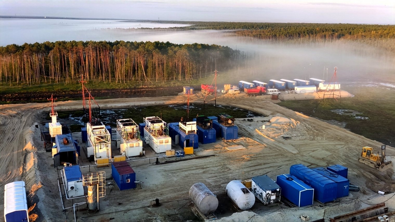 Освоение нефтяного месторождения  - Унтыгейское.