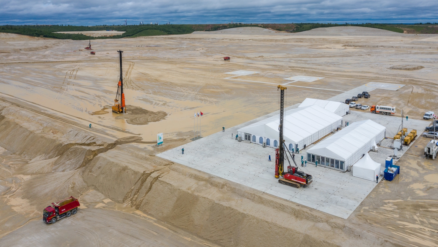 РусХимГаз инвестирует 220млрд. на строительство крупного ГХК комплекса