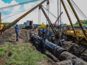 Строительство и реконструкция газопровода.  Строительство газопровода-отвода и  ГРС Малоярославец