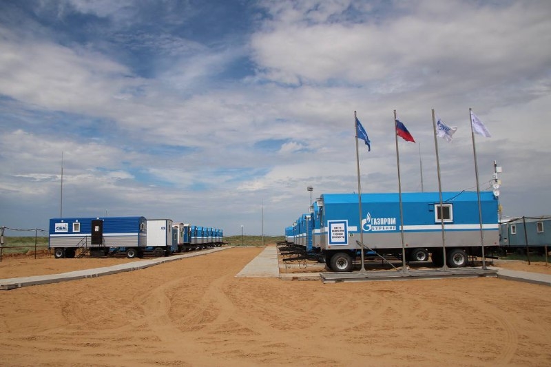 Строительство газопровода отвод и ГРС «Лотос» в Астраханской области. Газтрубопроводстрой газифицирует ОЭЗ «Лотос».