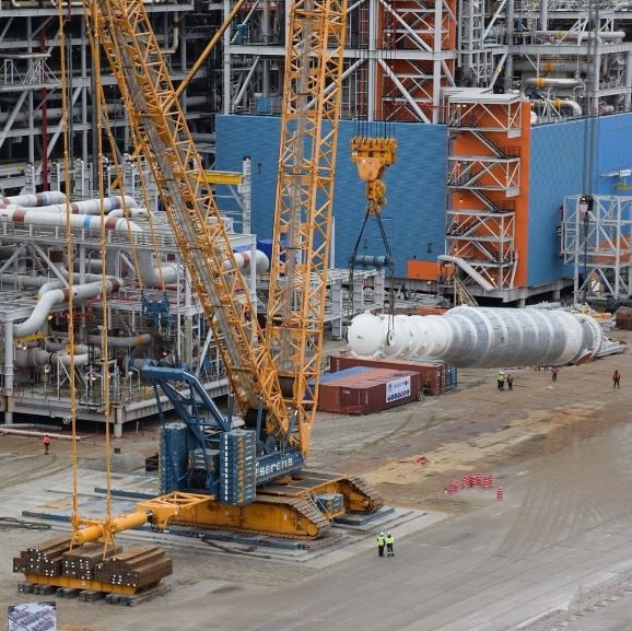 В Усть-Луге сдвигаются сроки строительство газоперерабатывающего завода по переработке и сжижению газа "Русхимальянс".