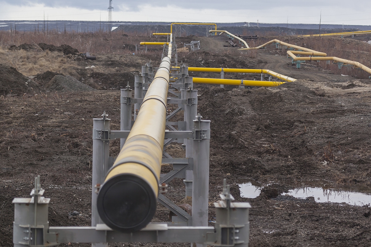 Сосногорский газоперерабатывающий завод. Строительство конденсатопровода Вуктыл - Сосногорский ГПЗ