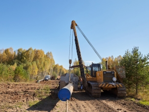 Строительство распределительного газопровода. Газопровод-отвод и ГРС Горбатовка