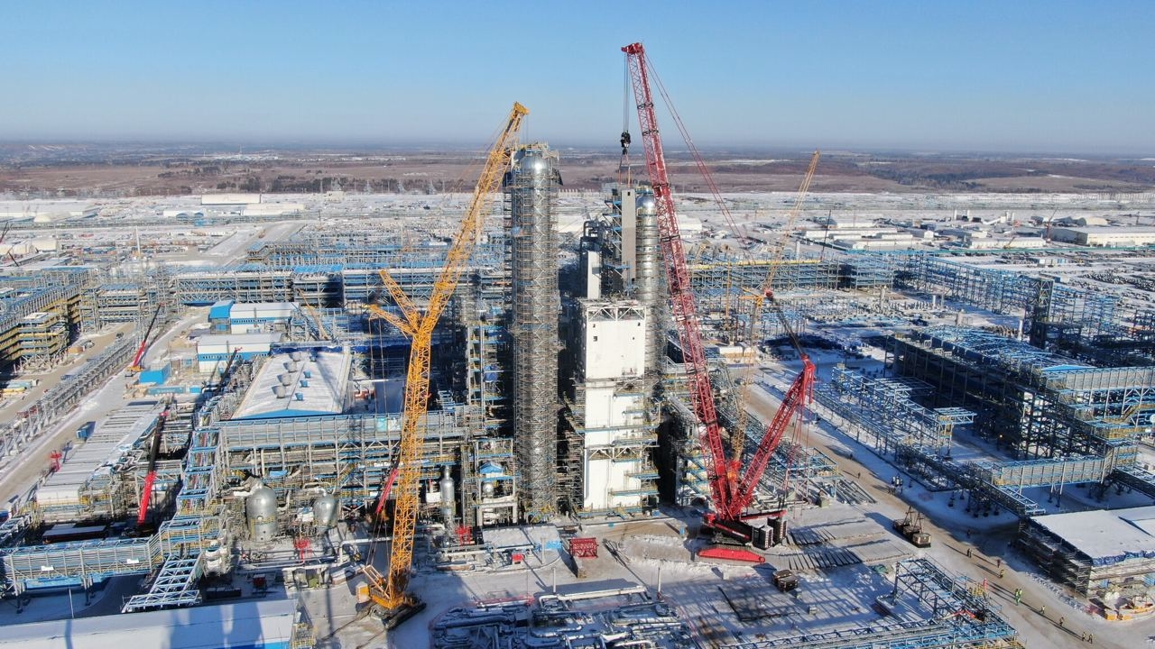 Масштабные объекты. Амурский газоперерабатывающий завод