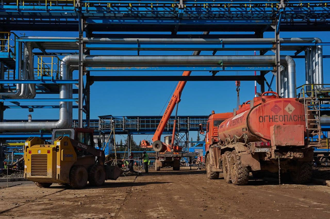 Строительство компрессорной станции. Газпром трансгаз Самара реконструирует КС Похвистнево