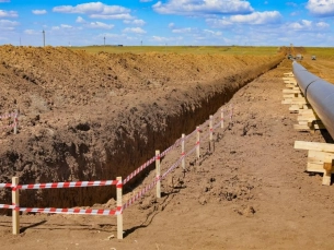 Строительство магистрального газопровода. В Казахстане построят газопровод "Алматы - Байсерке - Талгар".