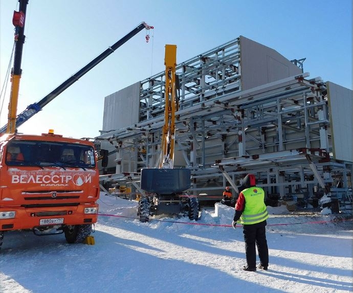 Строительство масштабного проекта - газопровод до Мурманского СПГ НОВАТЭК