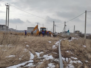 Строительство газопровода отвода