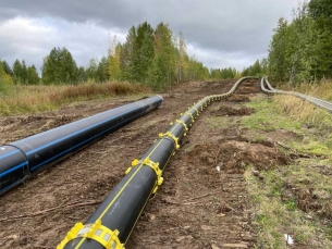 Строительство межпоселкового газопровода в Курганской области