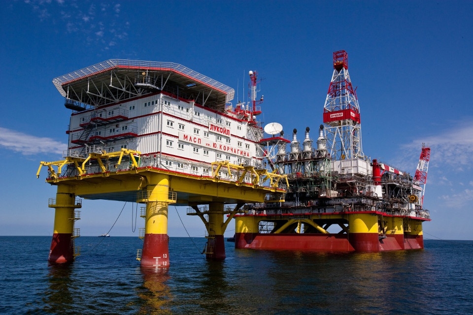 Реконструкция морской платформы Лукойла. Техническое перевооружение МЛСП им. Ю. Корчагина