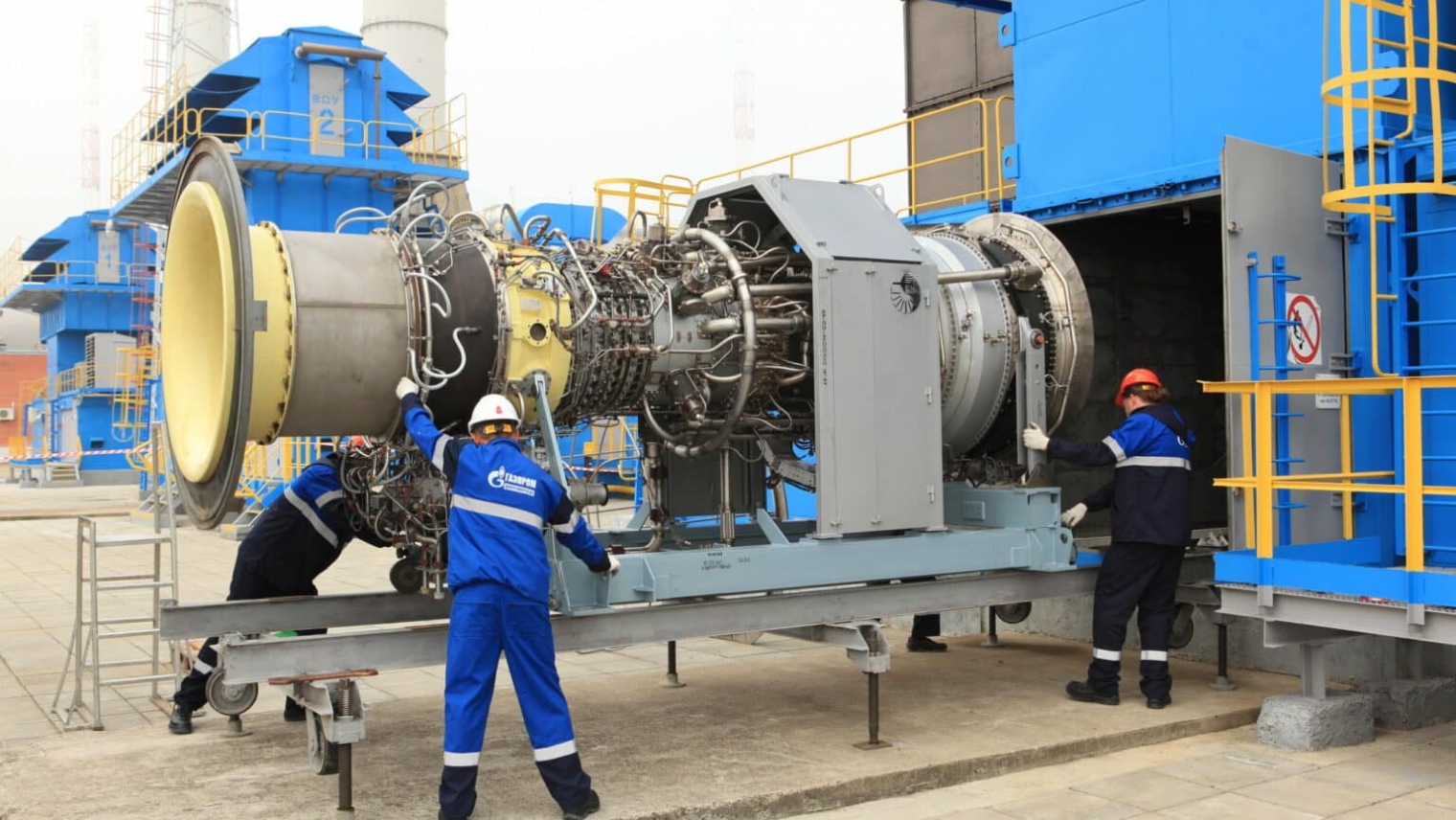 Строительство газотурбинной электростанции на Тамбейском месторождении