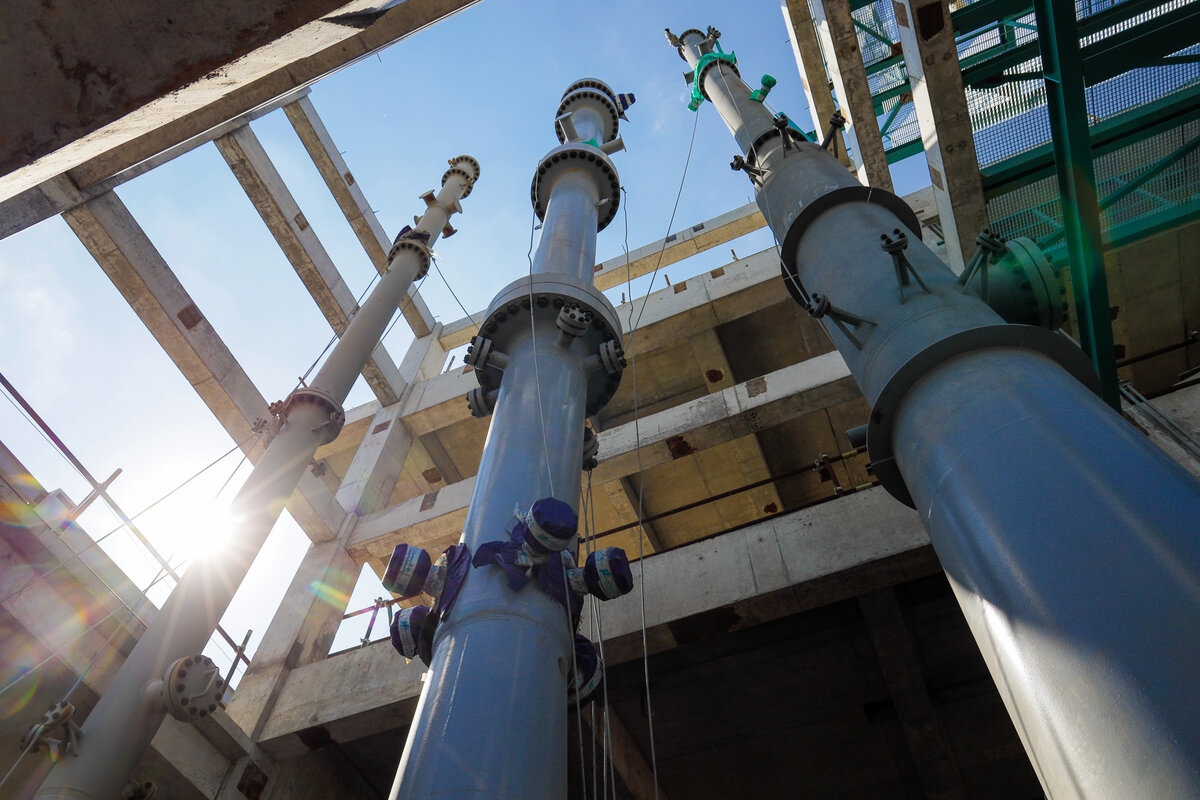 «ЕвроХим» ведет строительство масштабного завода по выпуску аммиака и карбамида в Кингисеппе